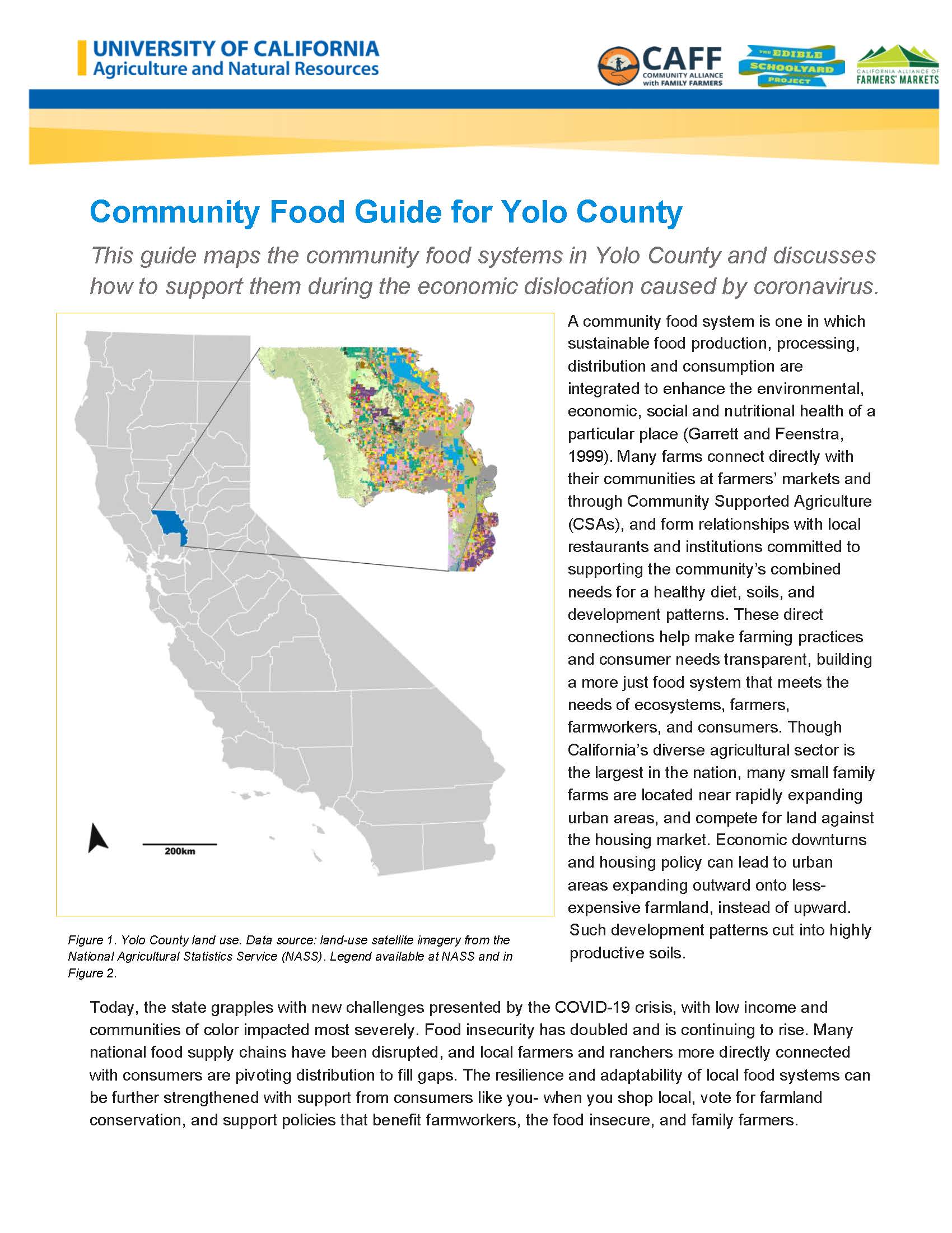 Yolo – Environment, Land and Food Systems (ELFS)