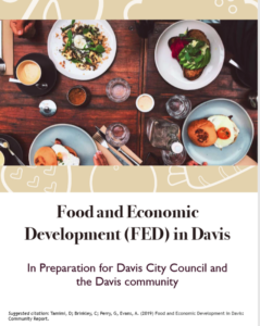 Food and Economic Development Report, City of Davis