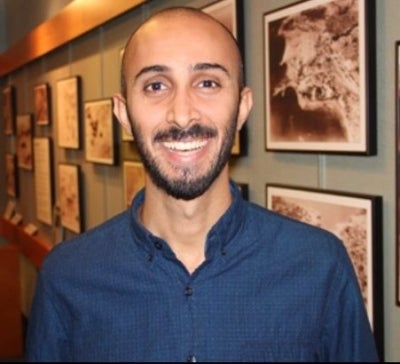 Dr. Sam Roodbar, Geography Ph.D. 2022 from UCDavis. Dissertation: Colonizing from within: the gut microbiome, food systems, environment and health