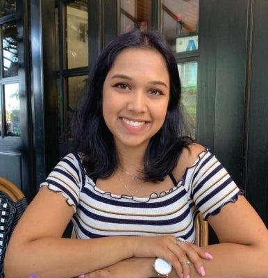 Tanya Saxena, undergraduate in Biological Sciences (BS, 2021) minoring in Science and Technology Studies. Interested in health disparities in the food system