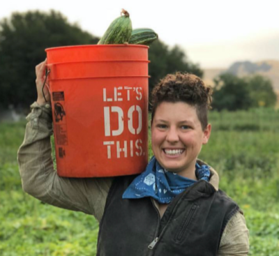 Rachel Lane, a former vegetable farmer pursuing a B.S. in Sustainable Agriculture and Food Systems, with an interest in policy, equitable food systems, and environmental justice.